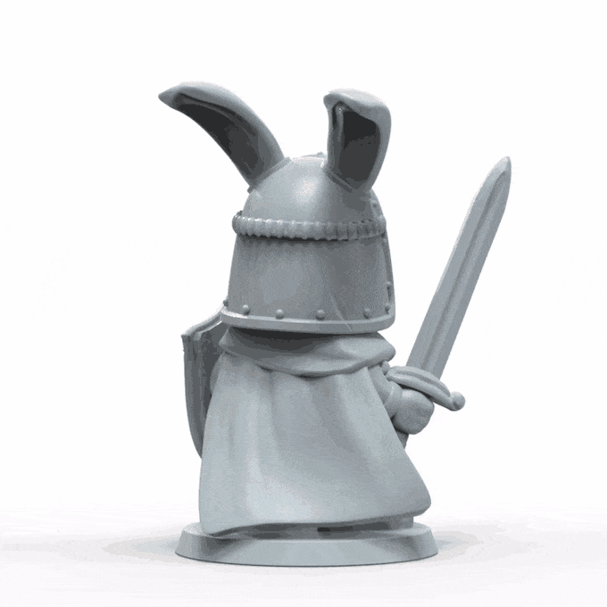 Rabbit Fantazoor Chibi Miniature