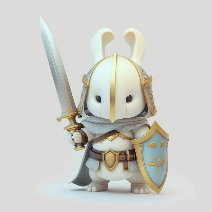 Rabbit Fantazoor Chibi Miniature