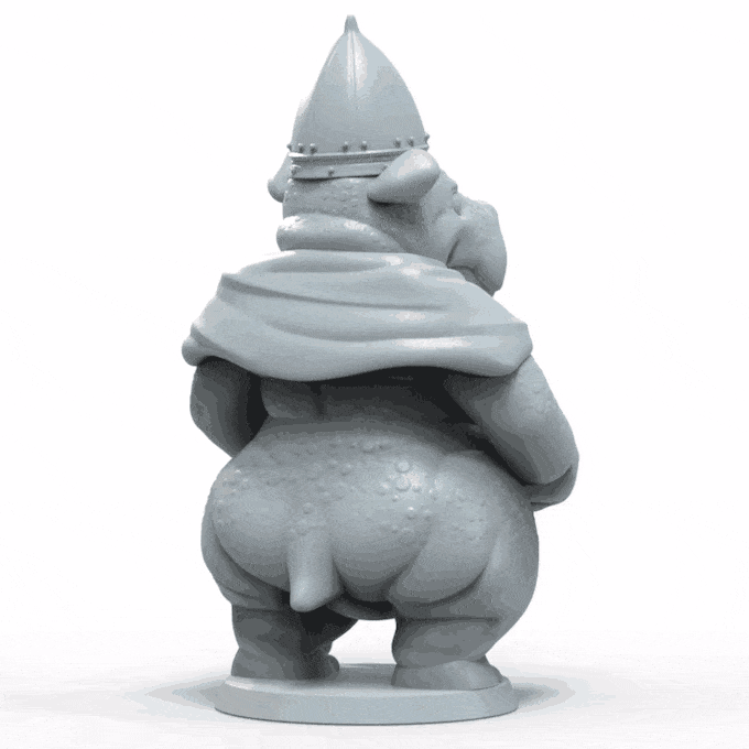 Hippo Fantazoor Chibi Miniature