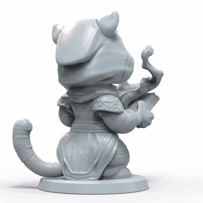 Tiger Fantazoor Chibi Miniature