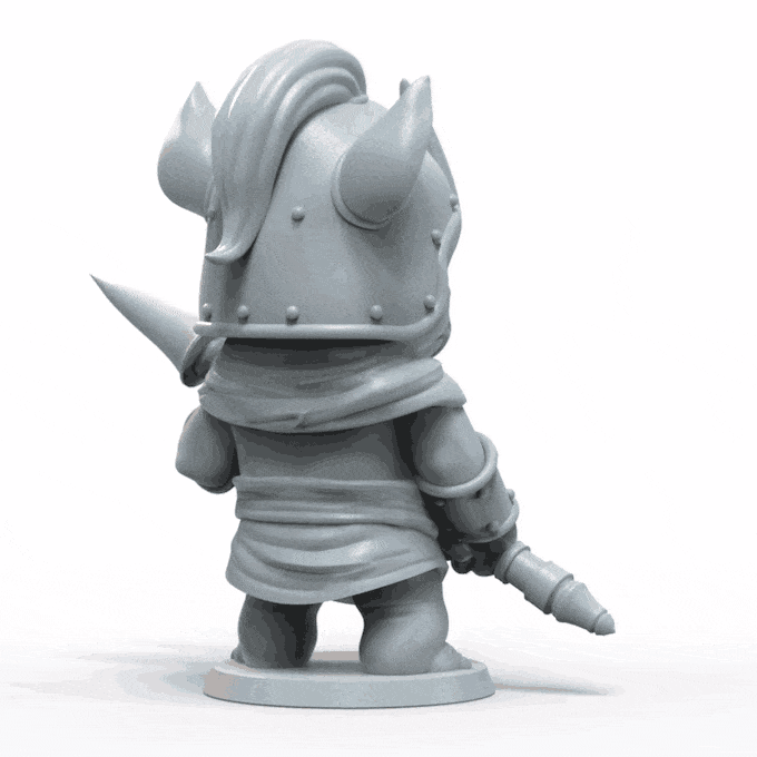 Rhino Fantazoor Chibi Miniature