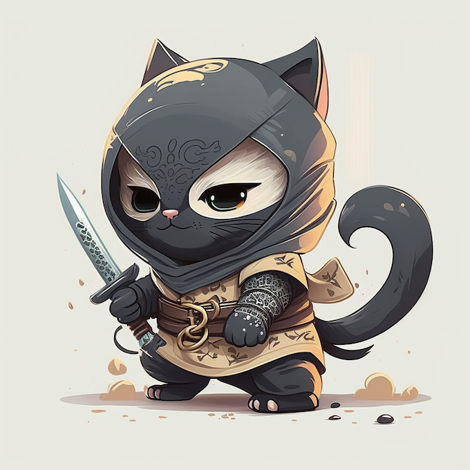 Cat Fantazoor Chibi Miniature