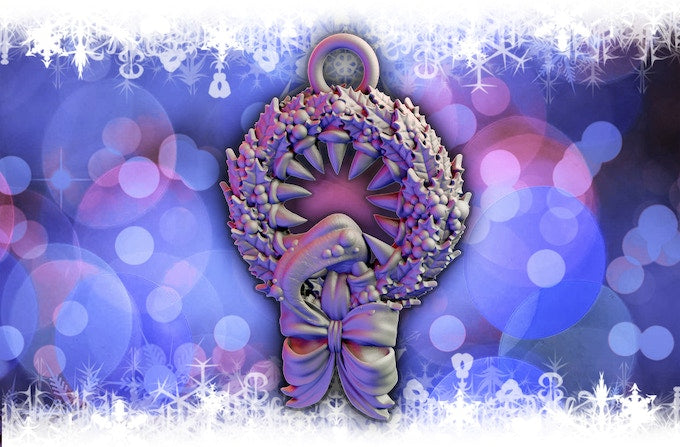 Wreath Mimic Christmas Decorations