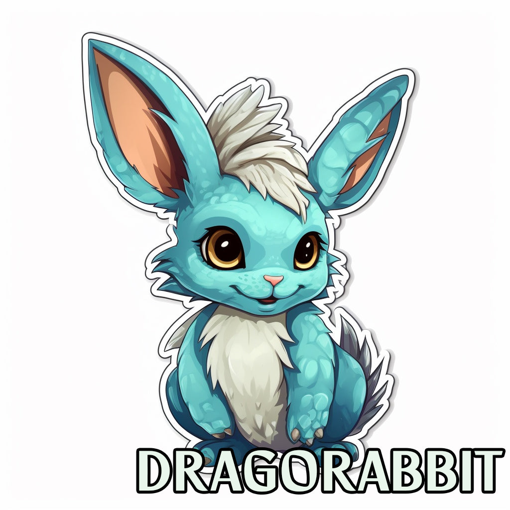 Dragorabbit Dragonimals Resin Minatare