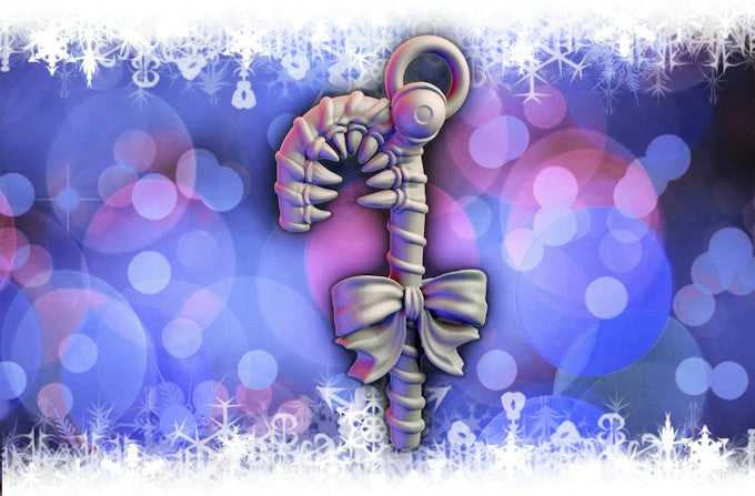 Candy Cane Mimic Christmas Decorations
