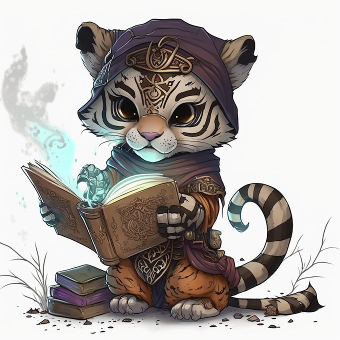 Tiger Fantazoor Chibi Miniature