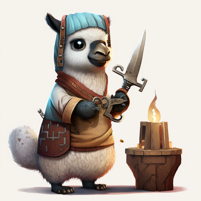 Lama Fantazoor Chibi Miniature