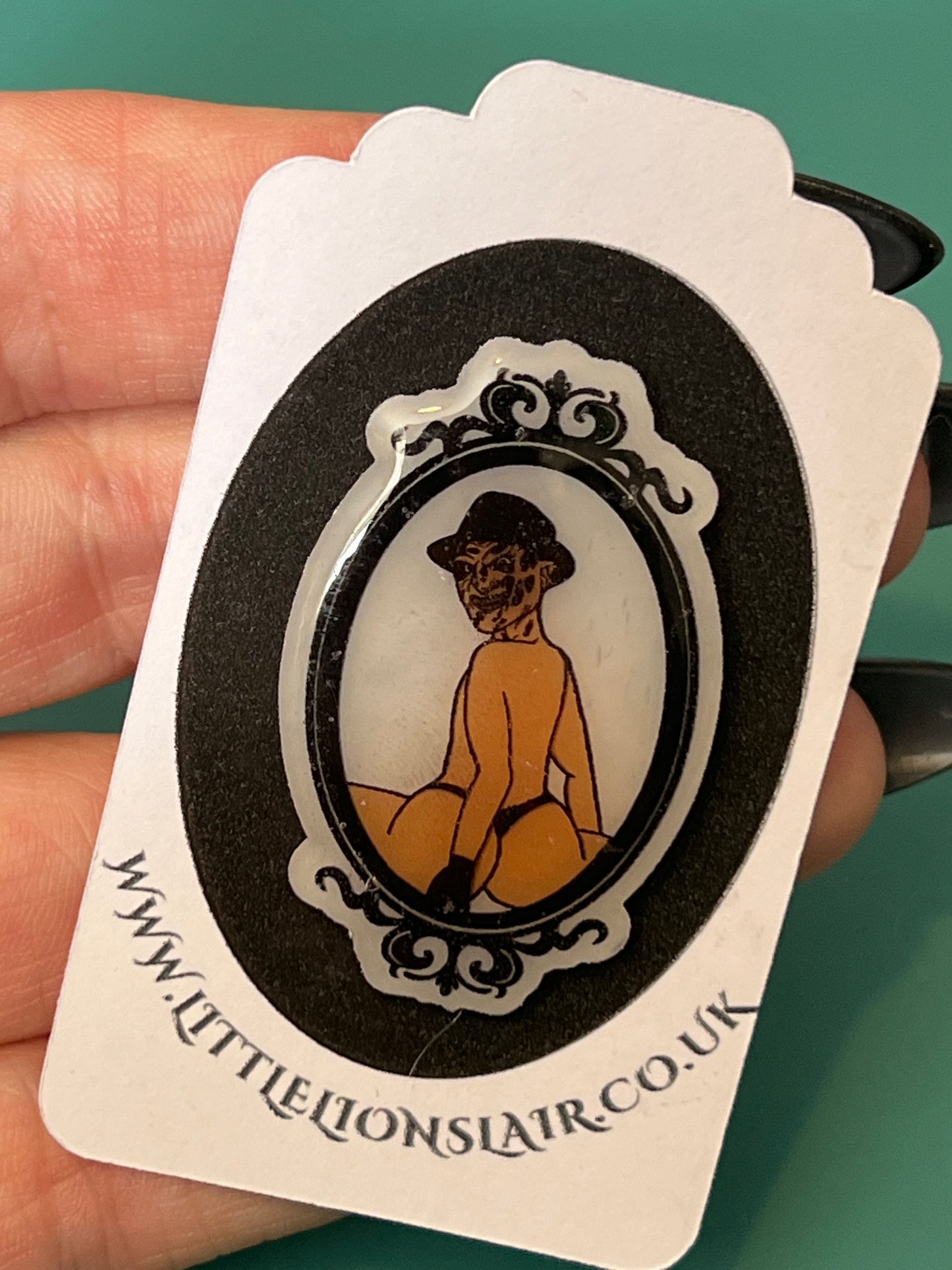 BOOtylicious Pin Badges, Saucy Slayers