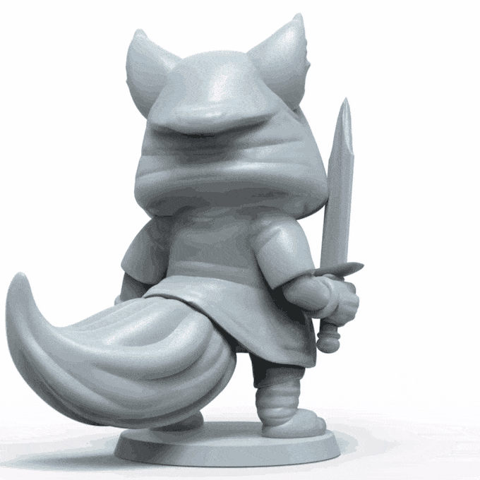 Fox Fantazoor Chibi Miniature
