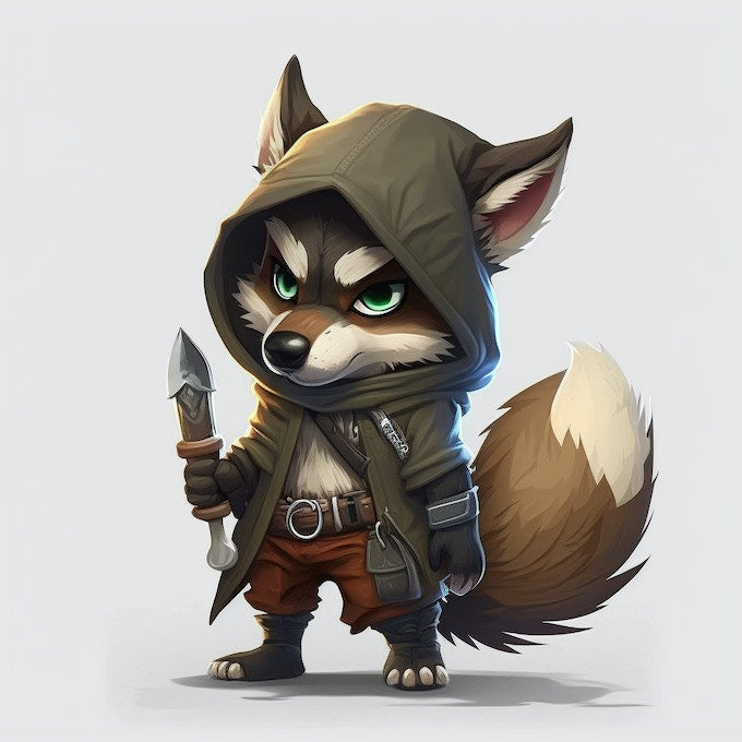 Fox Fantazoor Chibi Miniature