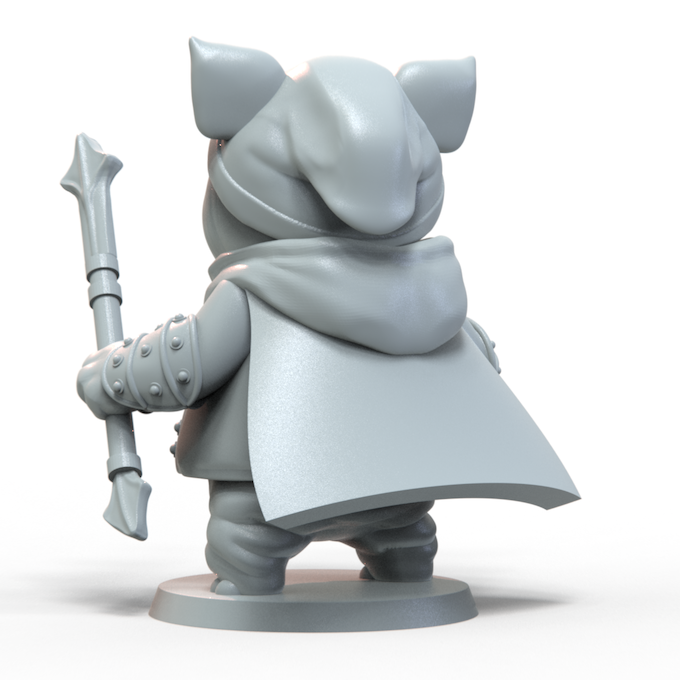 Pig Fantazoor Chibi Miniature