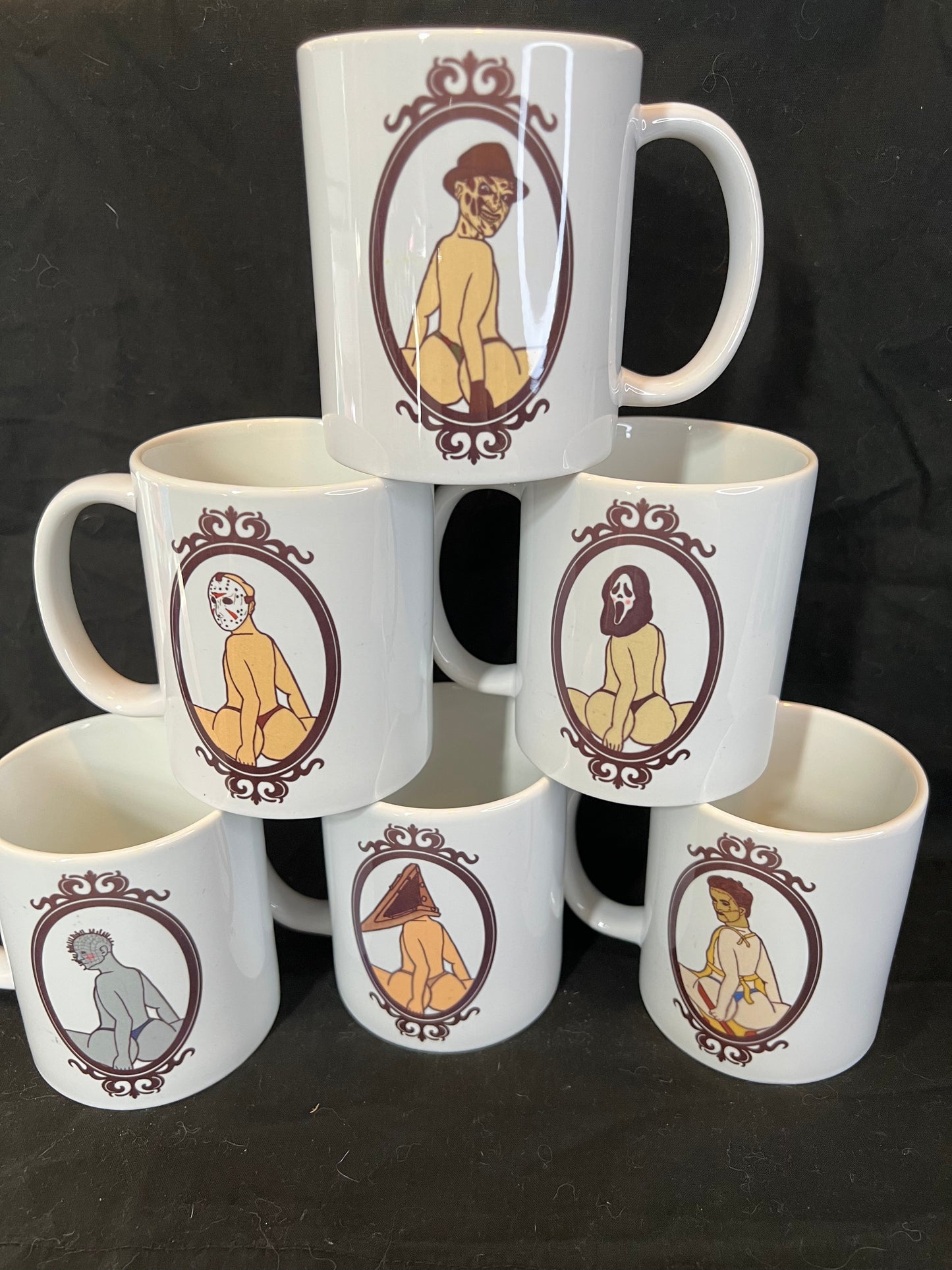 Wake up & Slay the day Saucy Slayers mugs