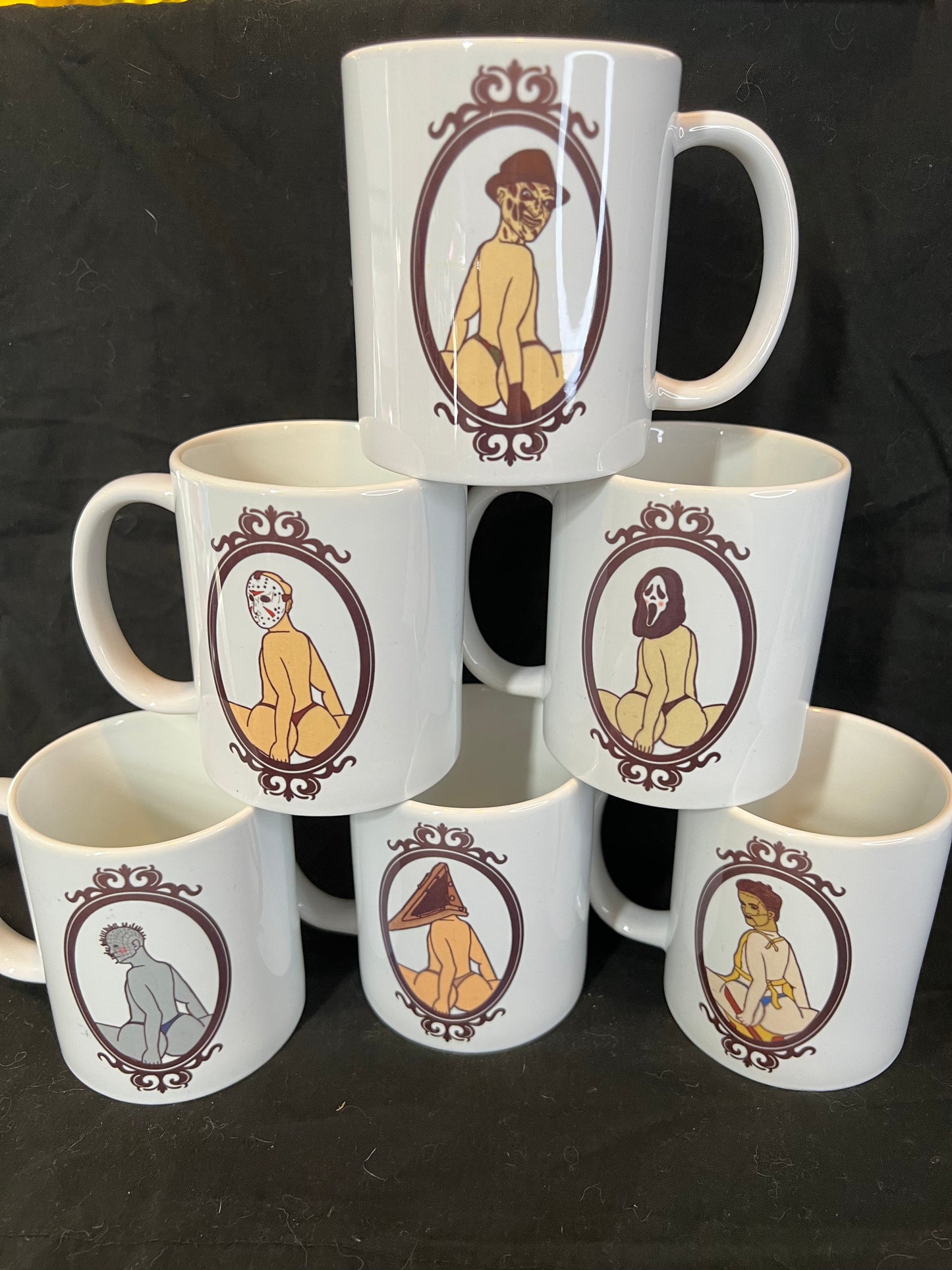 Wake up & Slay the day Saucy Slayers mugs