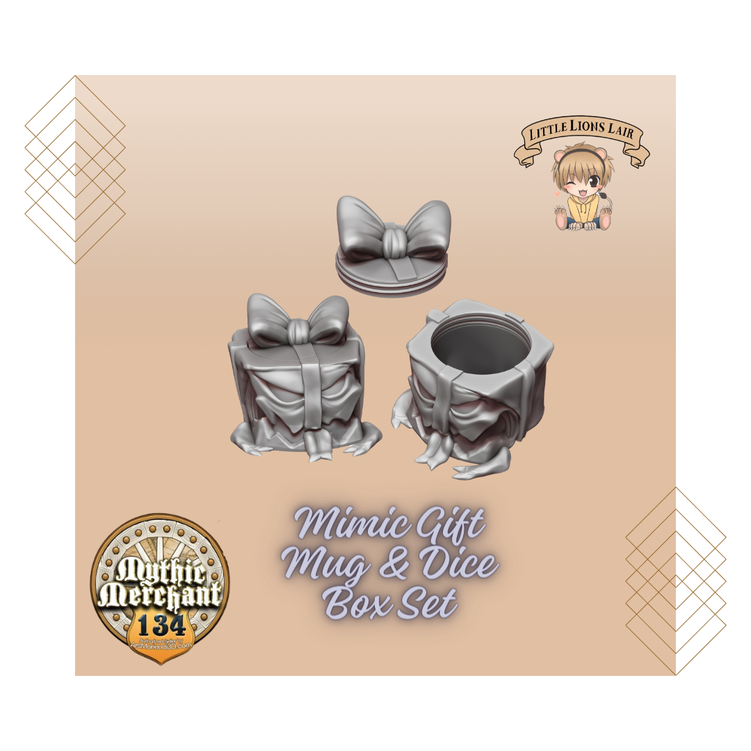 Mimic Gift Mythic Mug & Dice Box Set