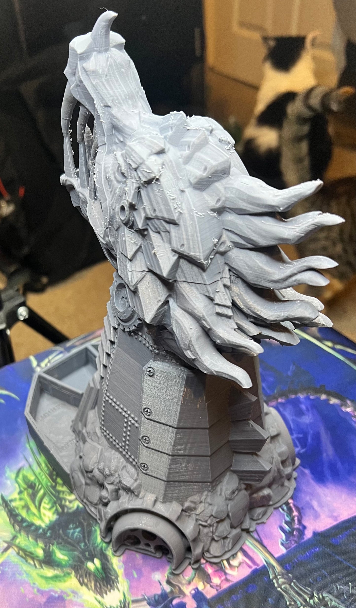 Fates End Clockwork Dragon Dice Tower - DnD, RPG, Call of Cthulhu, Dungeons and Dragons, Pathfinder, Table Top Gaming