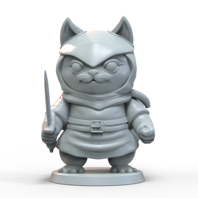 Cat Fantazoor Chibi Miniature