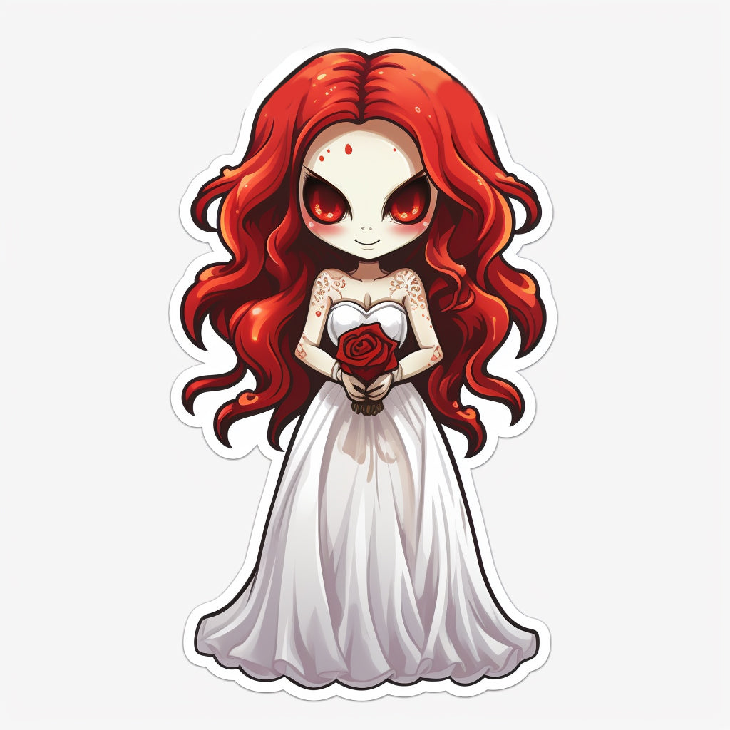 Bride Goo Goo Ghosty Resin Minatare