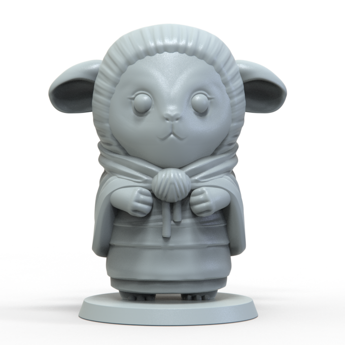 Sheep Fantazoor Chibi Miniature