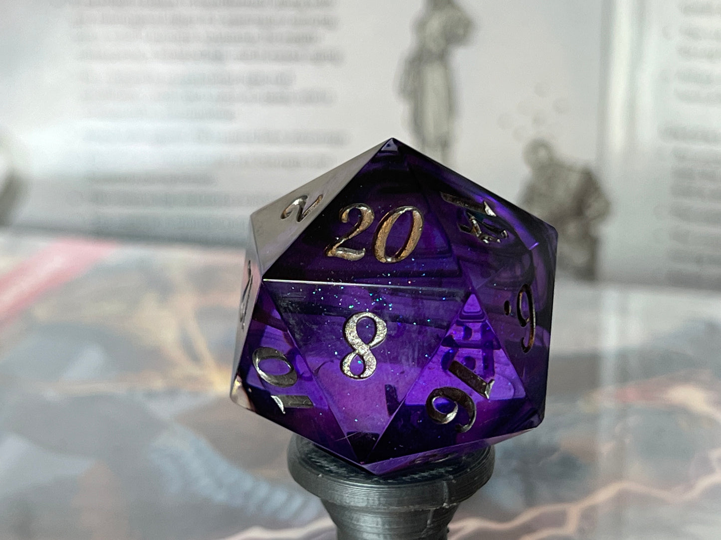 Dark tower inspired handmade 35MM chonk D20