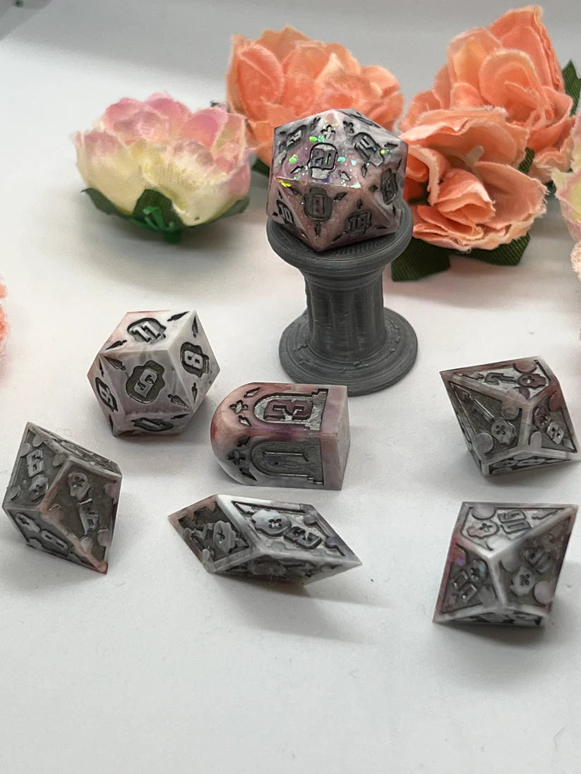 Custom Handmade Resin Dice