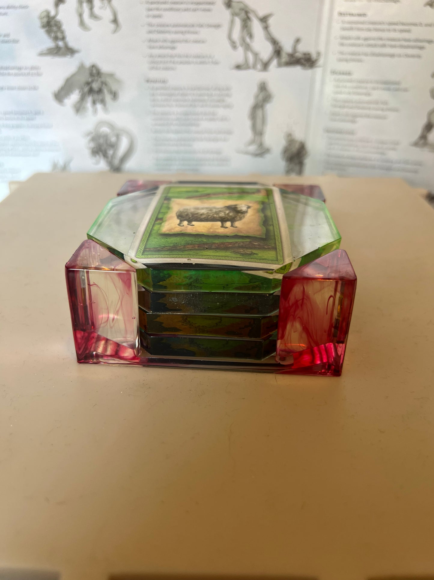 Settlers of catan coaster set