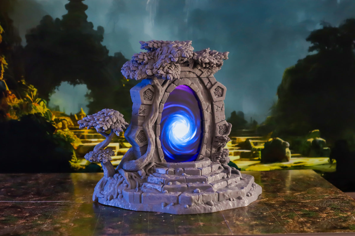 Enchanted Glen - Calling Portals - Black Scrolls