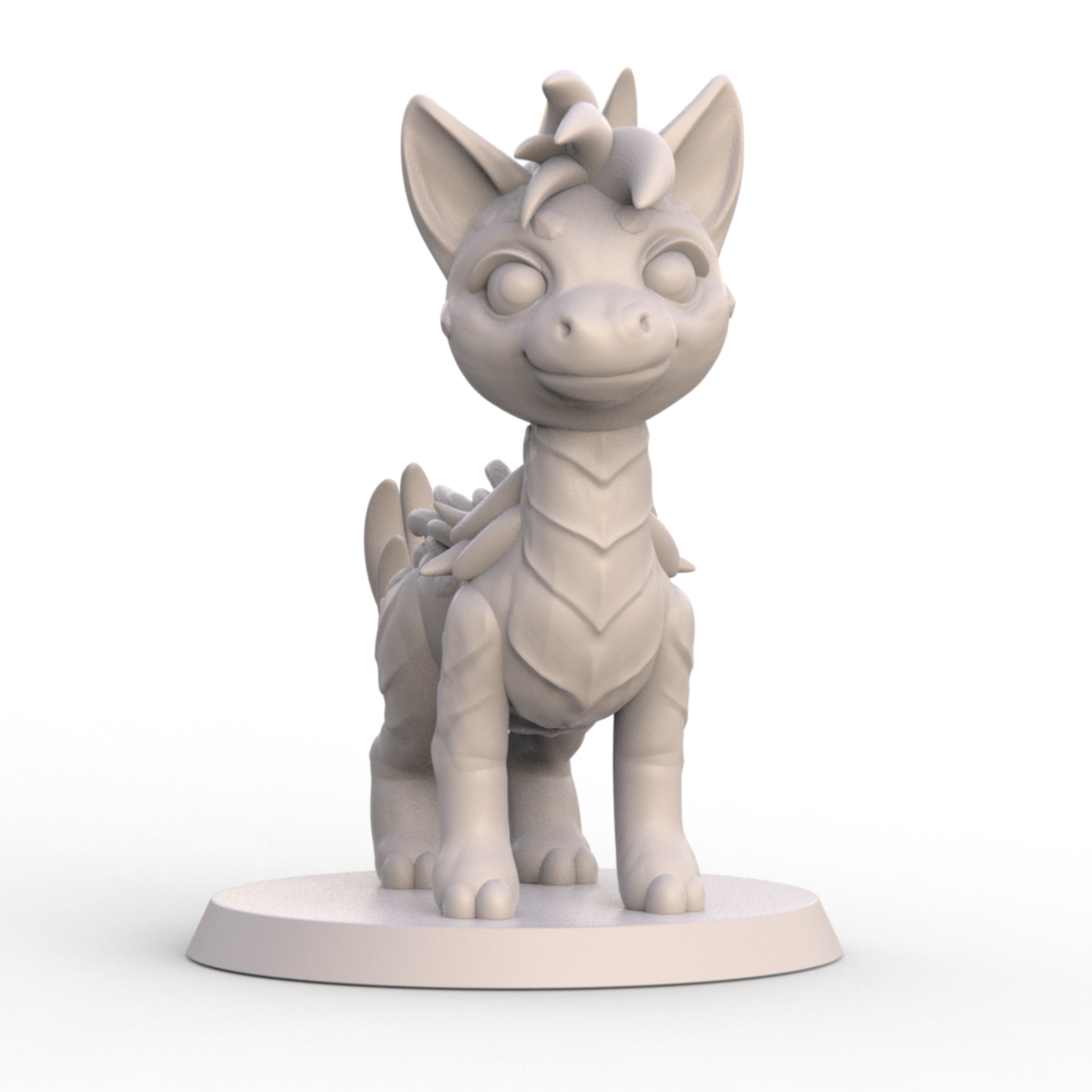 Dragohorse Dragonimals Resin Minatare