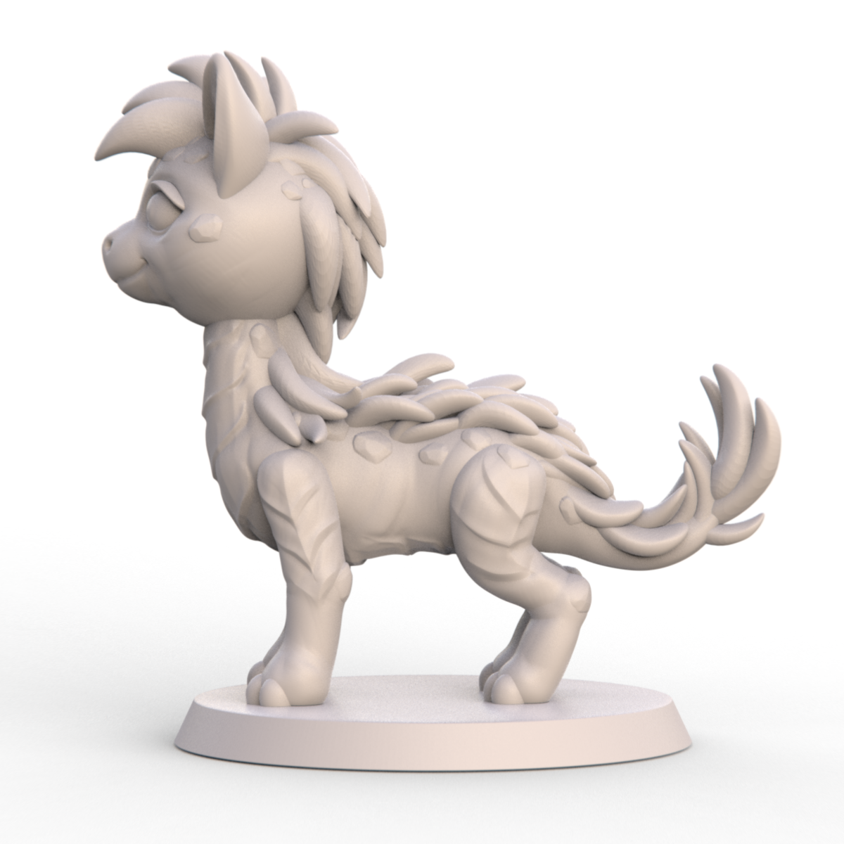 Dragohorse Dragonimals Resin Minatare
