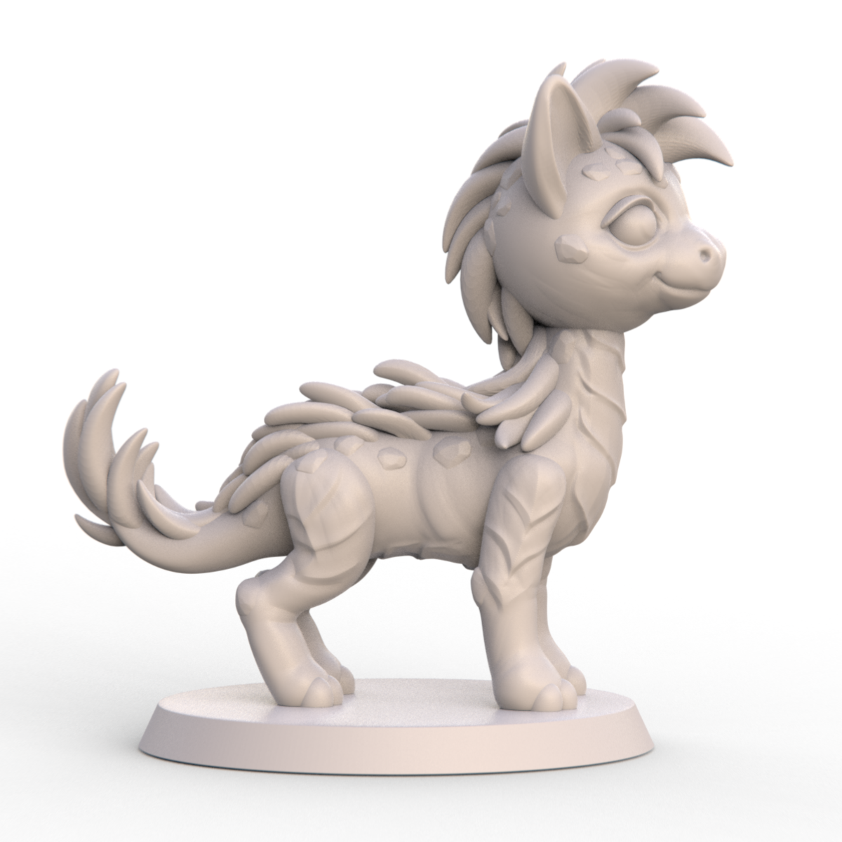 Dragohorse Dragonimals Resin Minatare