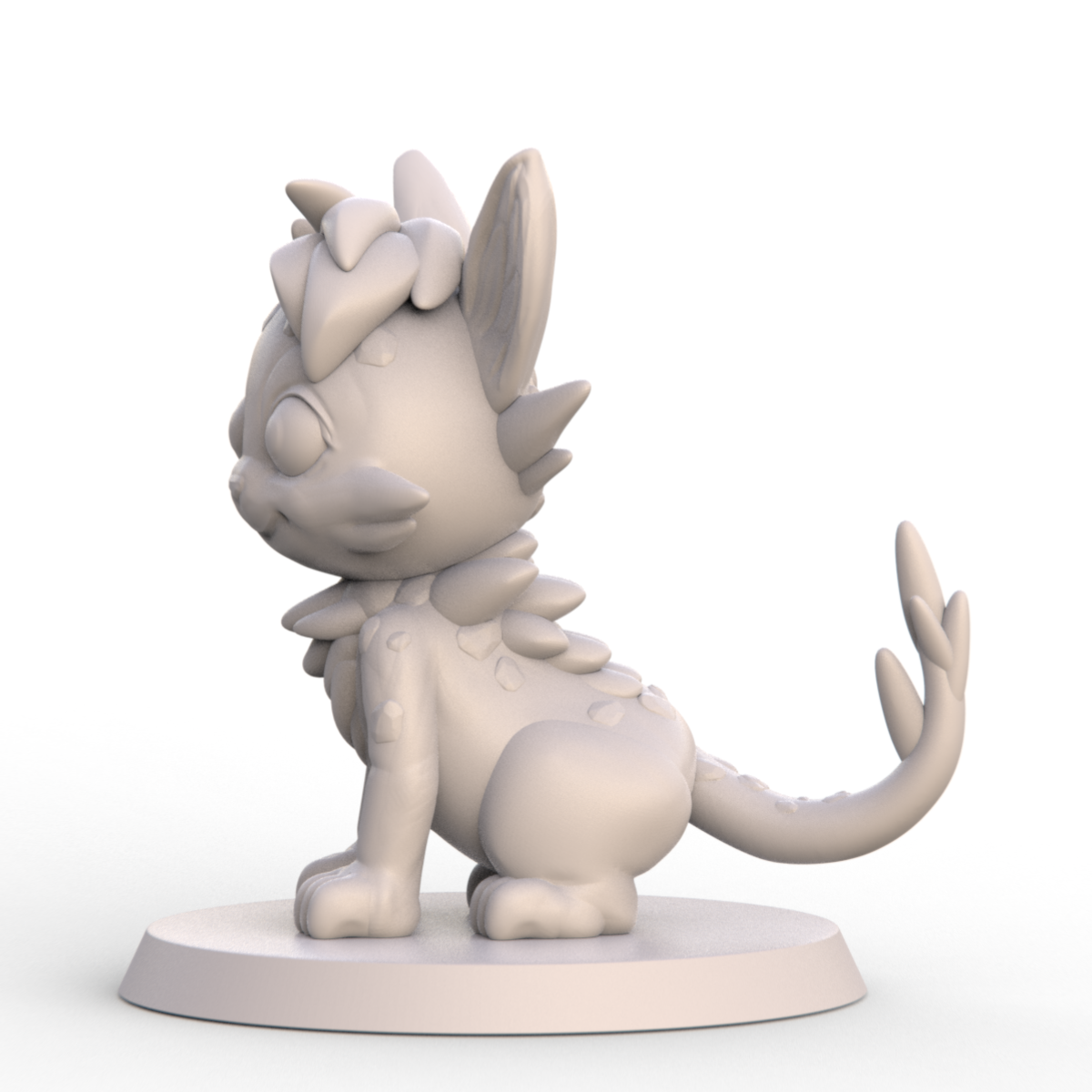 Dragocat Dragonimals Resin Minatare