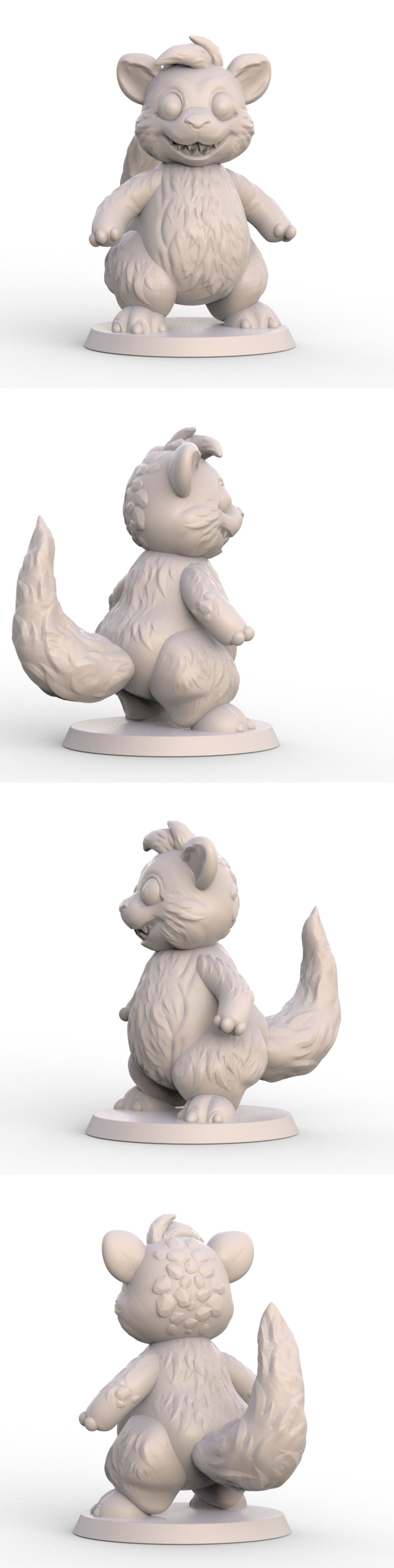Dragobear Dragonimals Resin Minatare