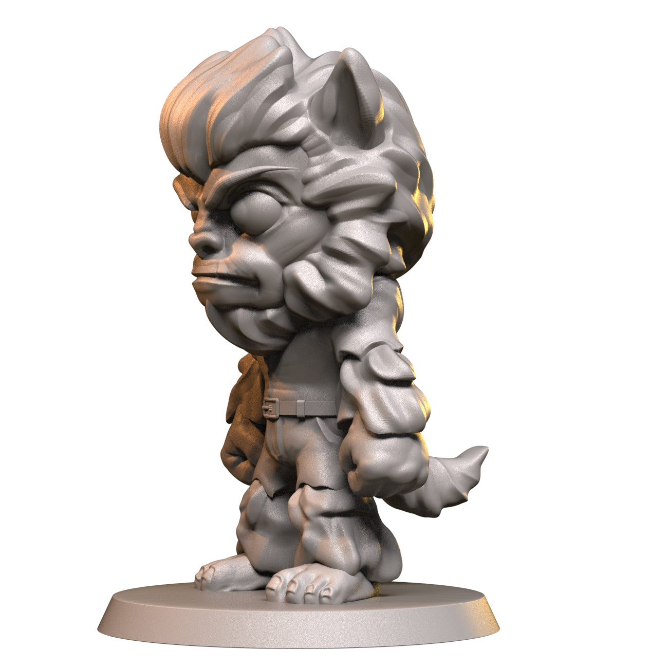 Wolfy Goo Goo Ghosty Resin Minatare