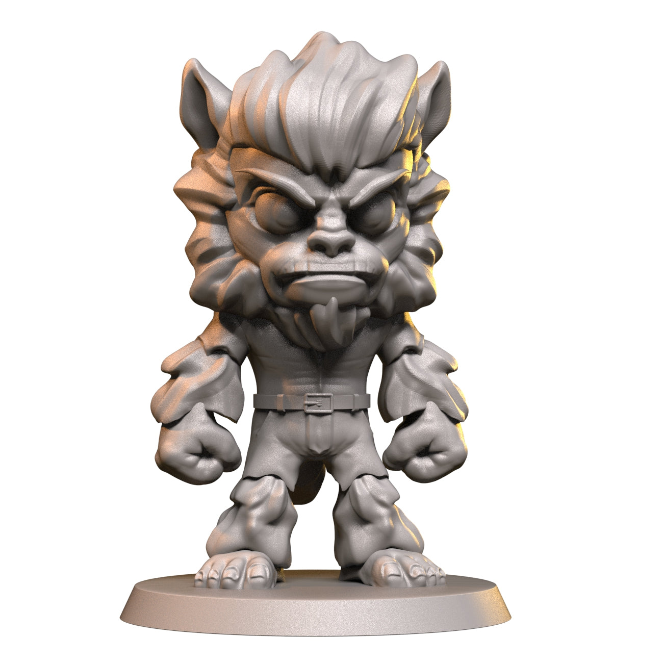 Wolfy Goo Goo Ghosty Resin Minatare