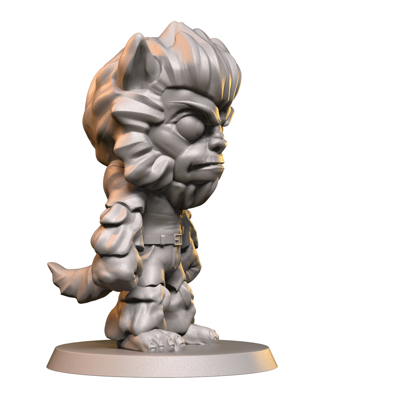 Wolfy Goo Goo Ghosty Resin Minatare