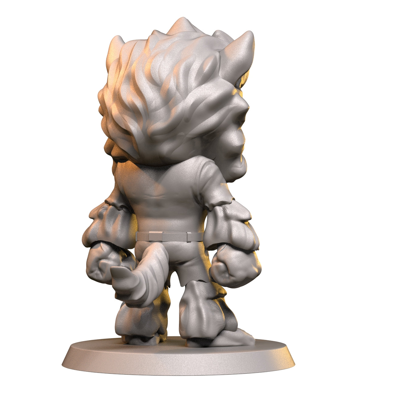 Wolfy Goo Goo Ghosty Resin Minatare