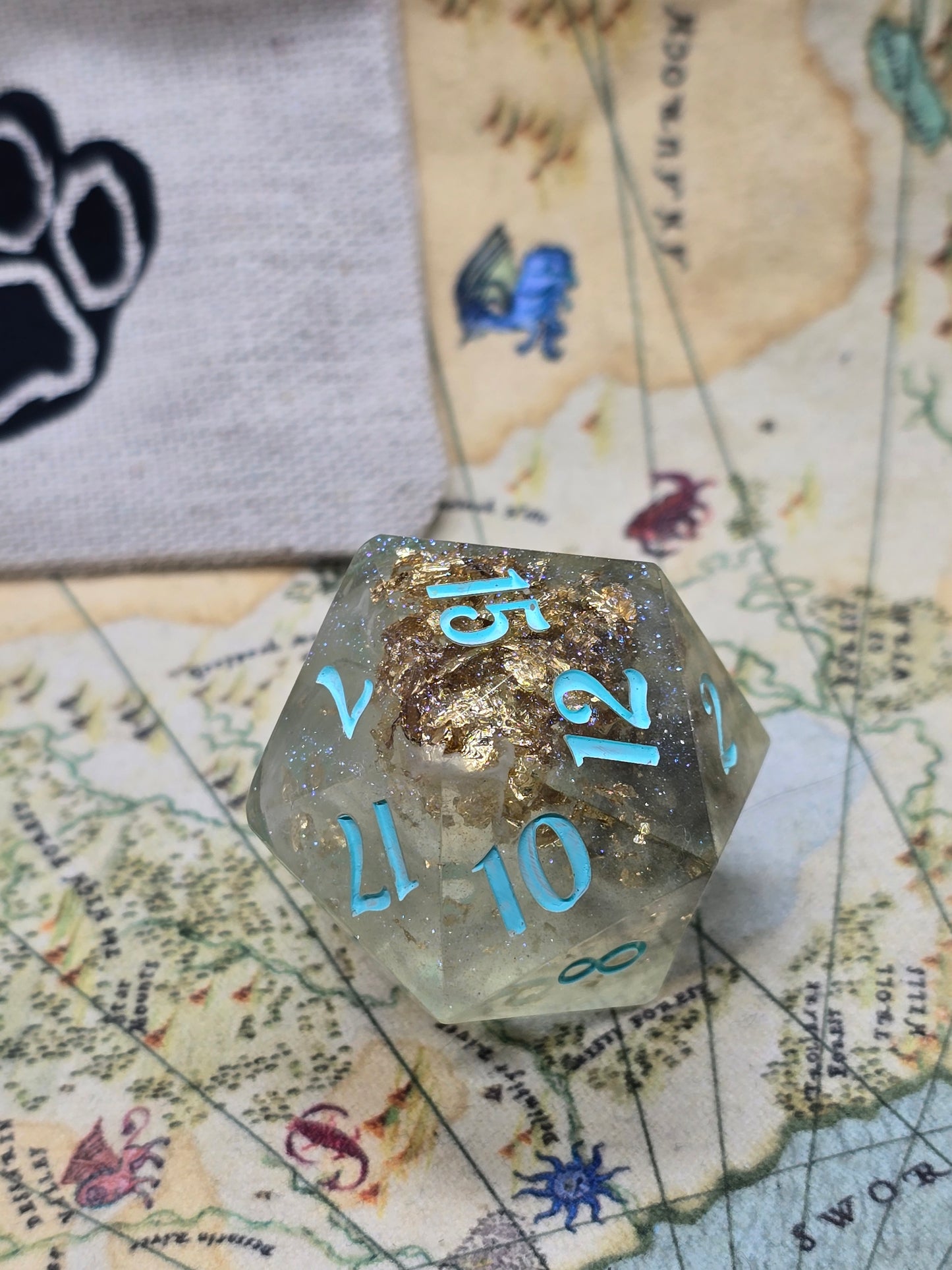 Stormy Treasure handmade 35mm D20