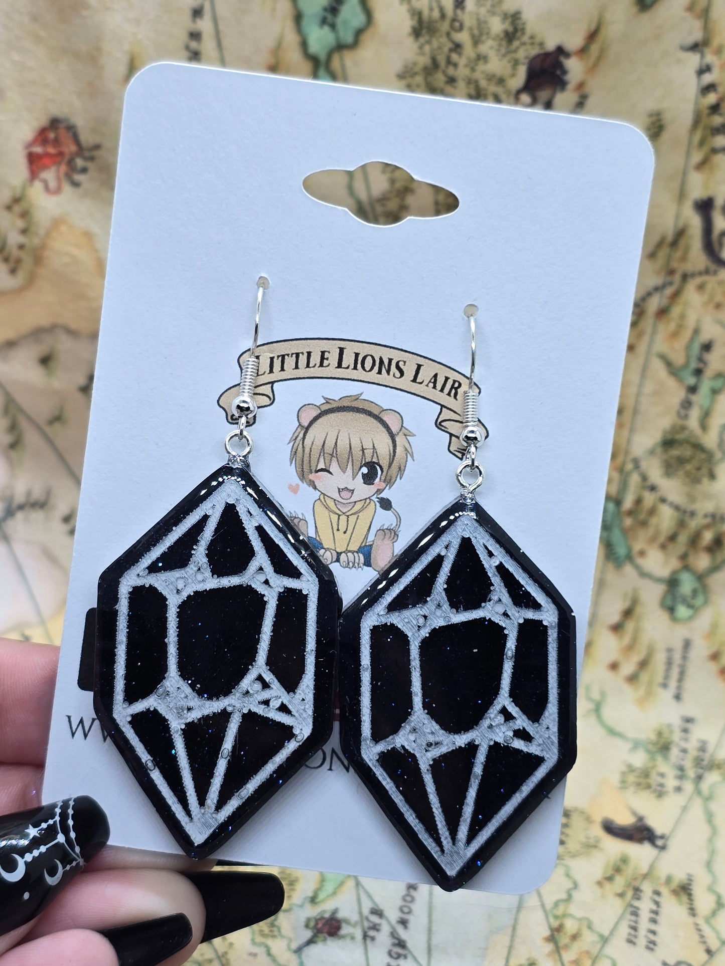 Gem earrings ✨️