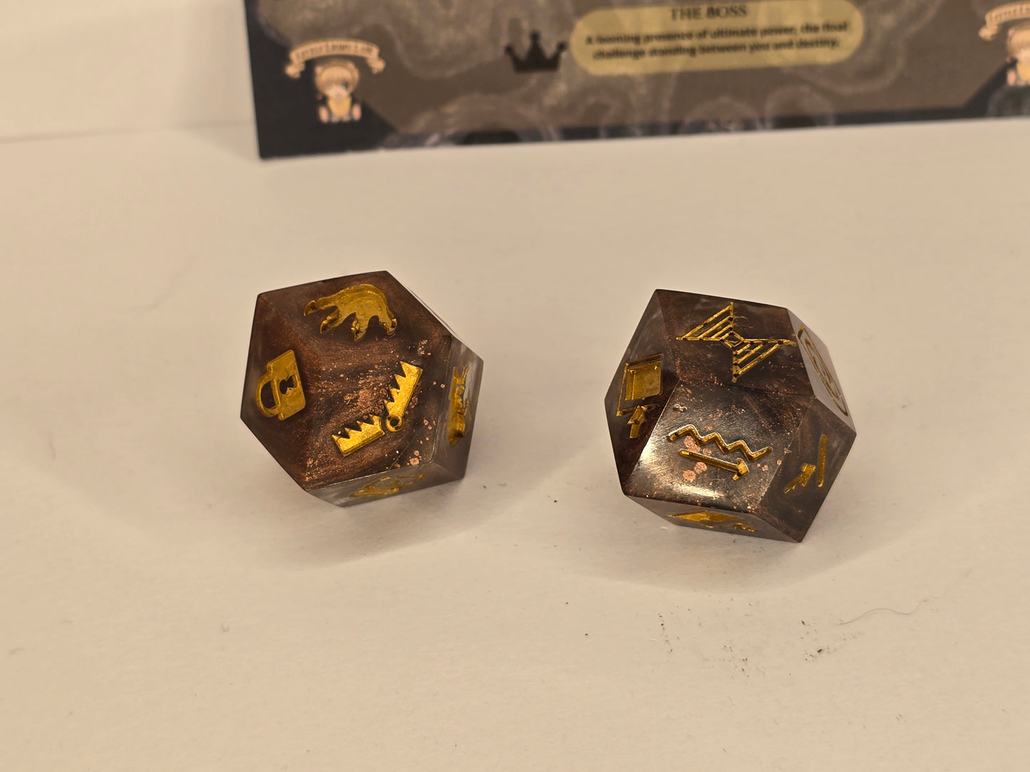 Dungeon builder handmade dice