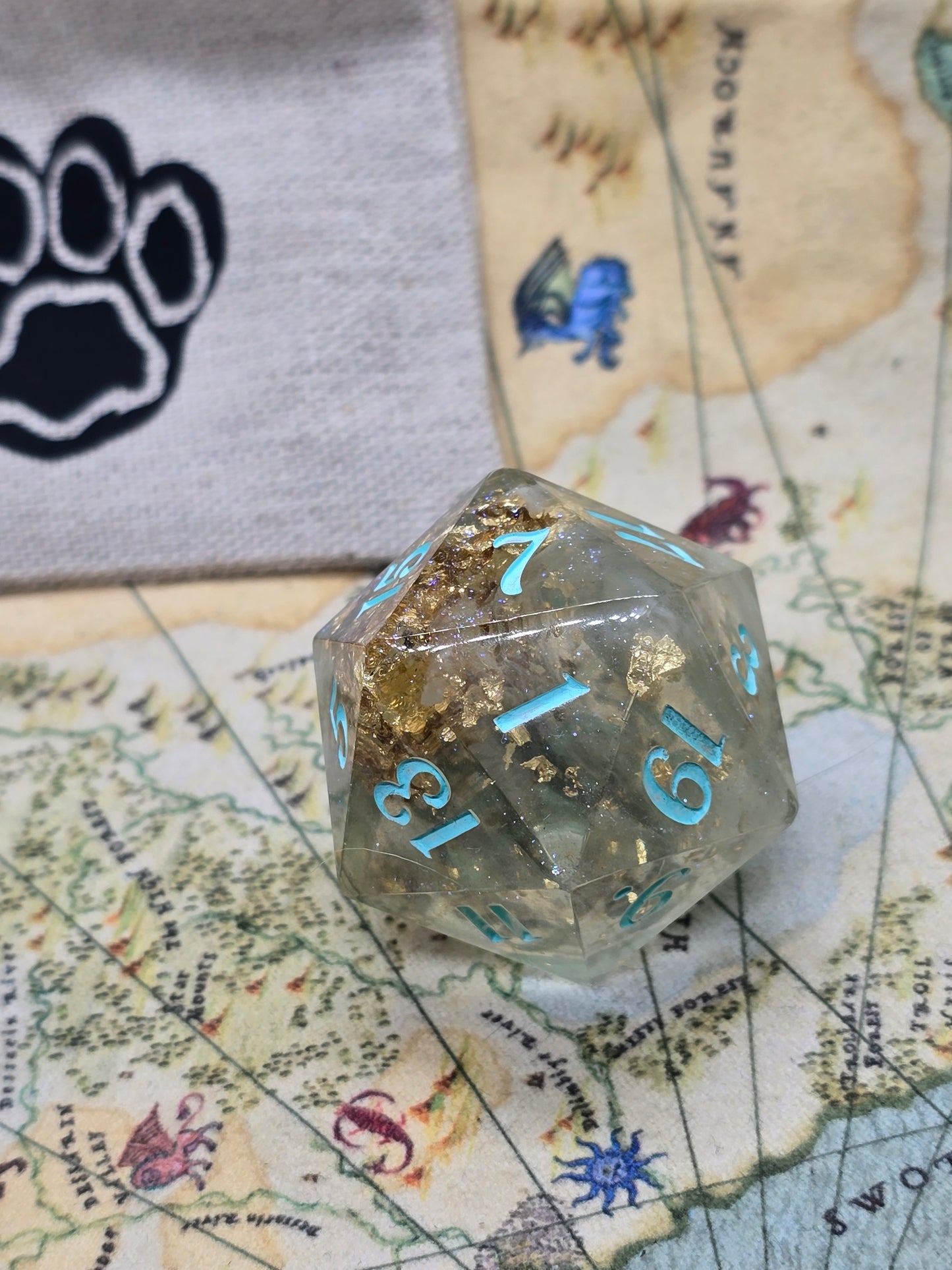 Stormy Treasure handmade 35mm D20