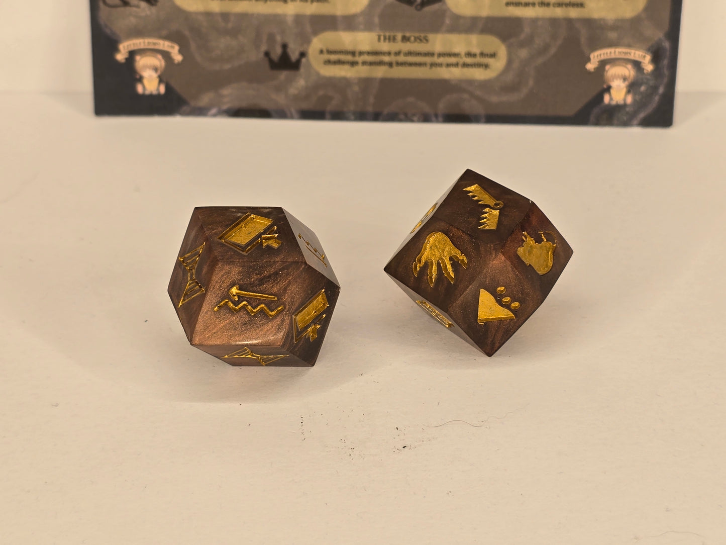 Dungeon builder handmade dice