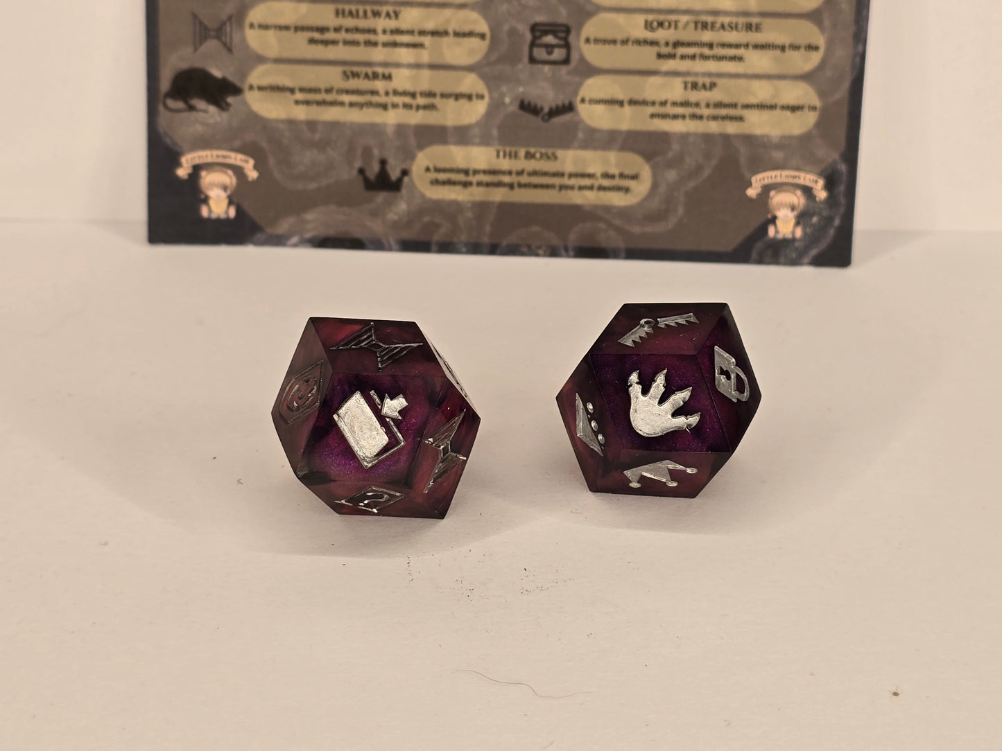 Dungeon builder handmade dice