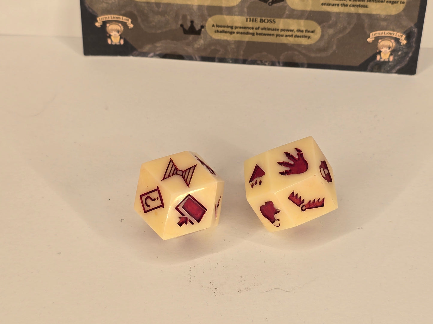 Dungeon builder handmade dice