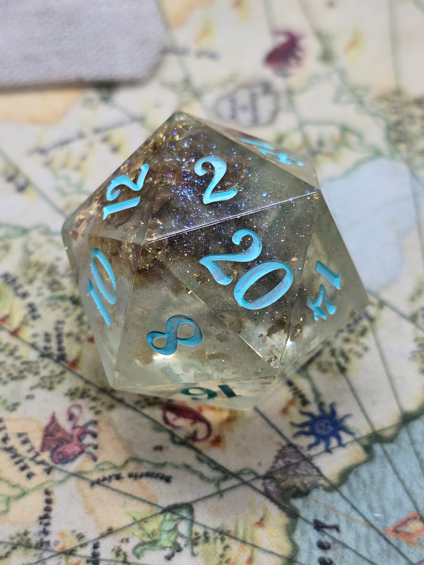 Stormy Treasure handmade 35mm D20