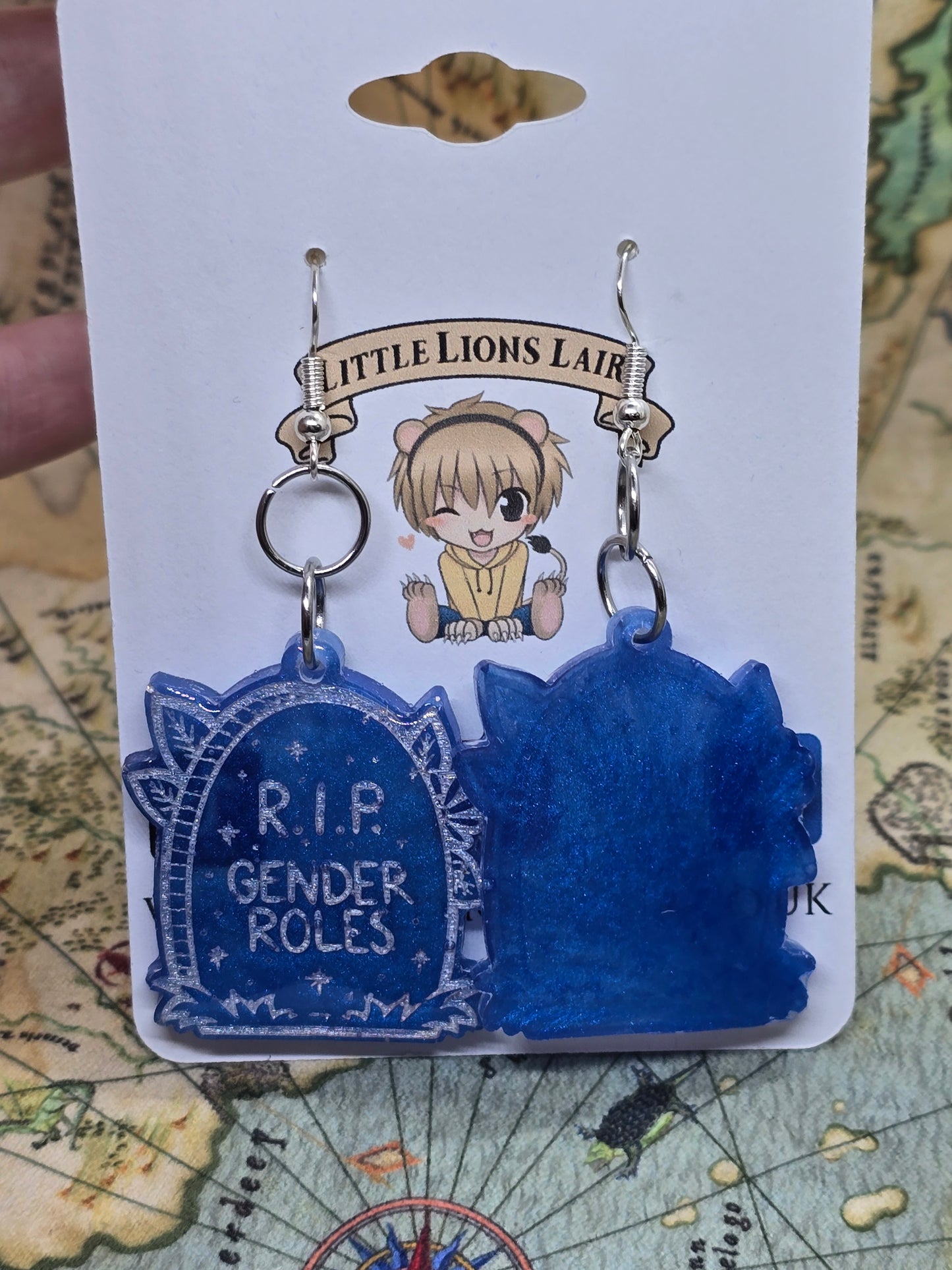 R.I.P gender roles earrings