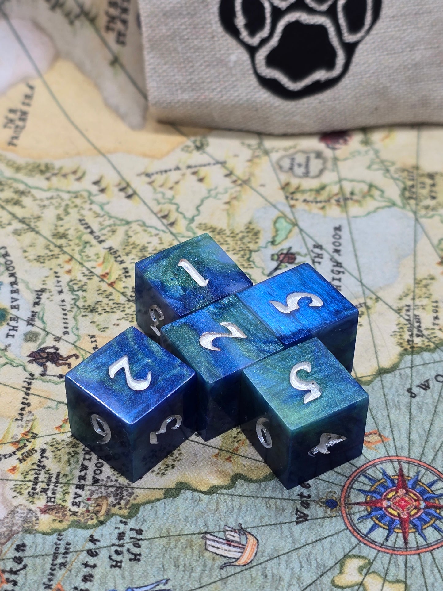 Earthly tricks. Handmade 5 X D6