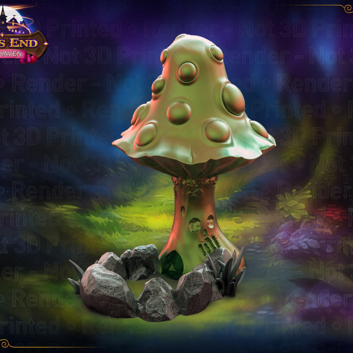 Mysterious Mushroom Dice Tower