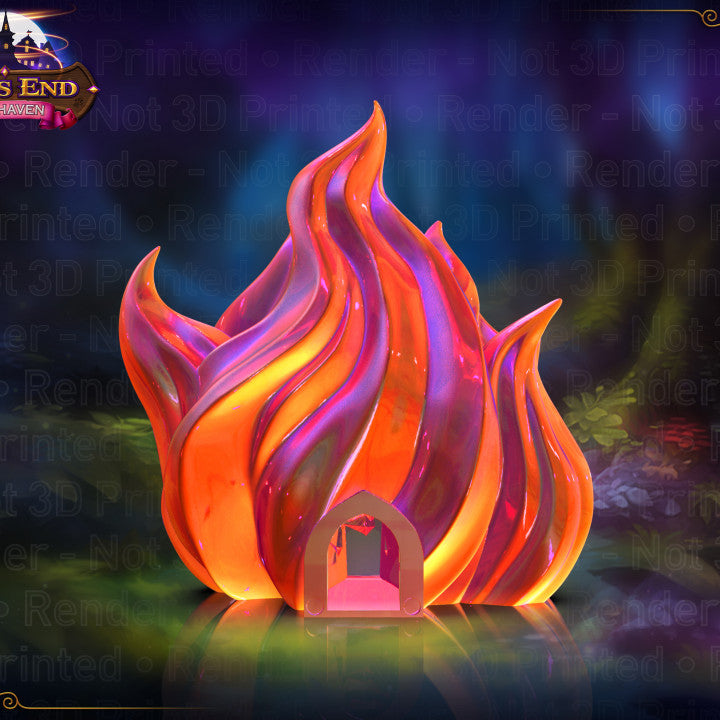 Sorcerer's Flame Dice Tower