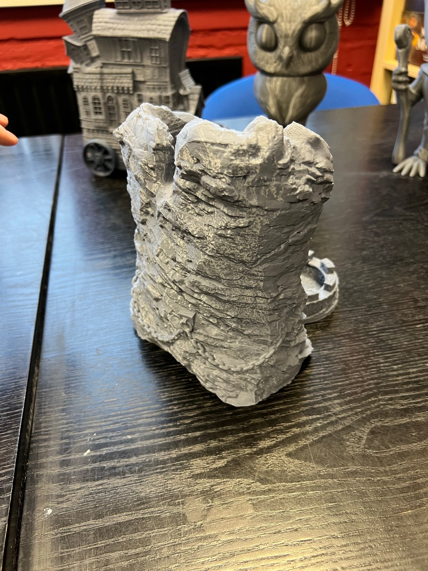 Dwarf Bastion Dice Tower - The Game of Destiny - Txarli Factory