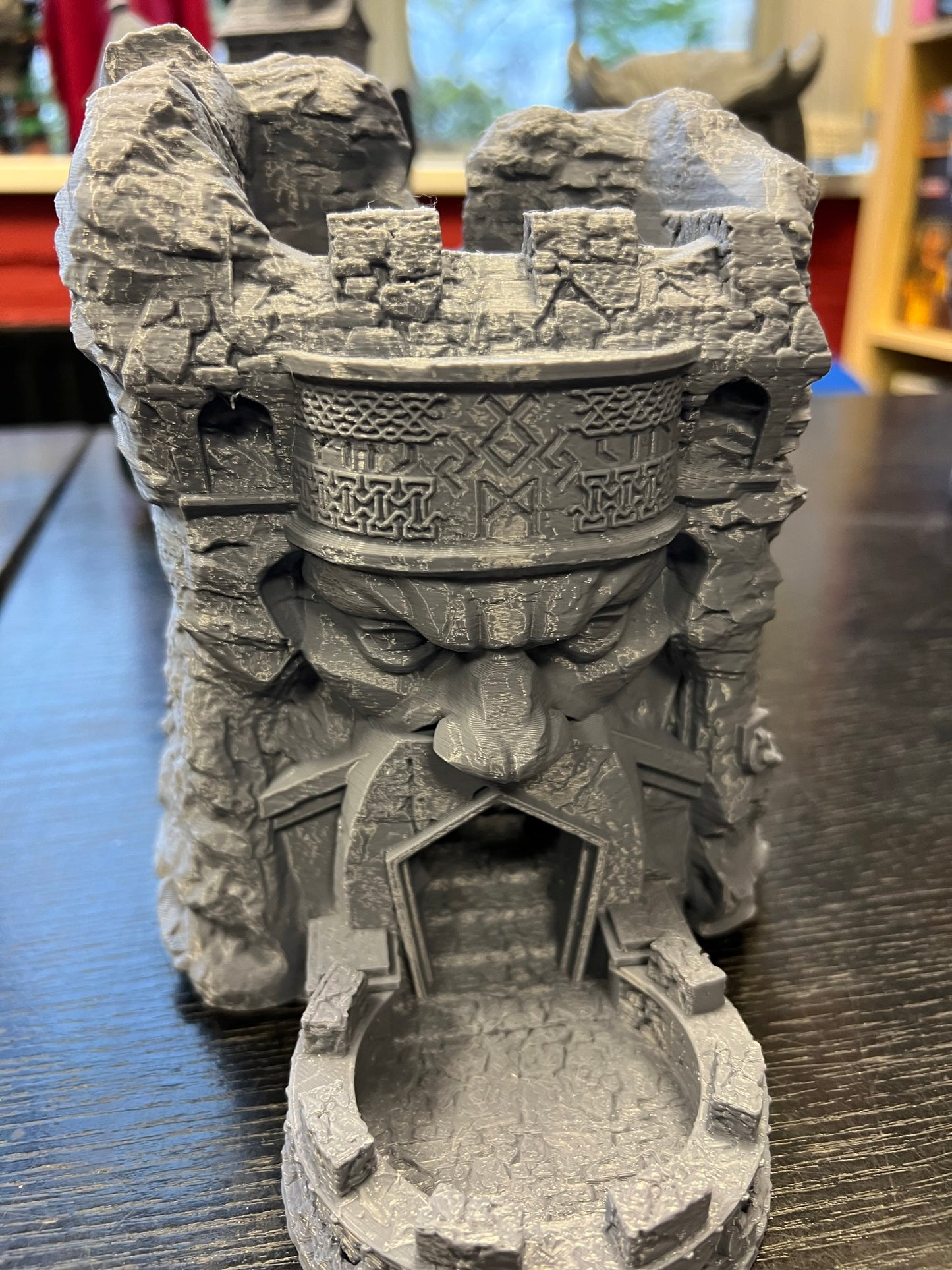 Dwarf Bastion Dice Tower - The Game of Destiny - Txarli Factory