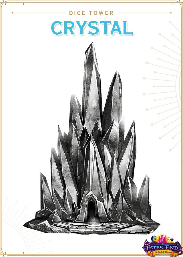Crystal Fates End Dice Tower